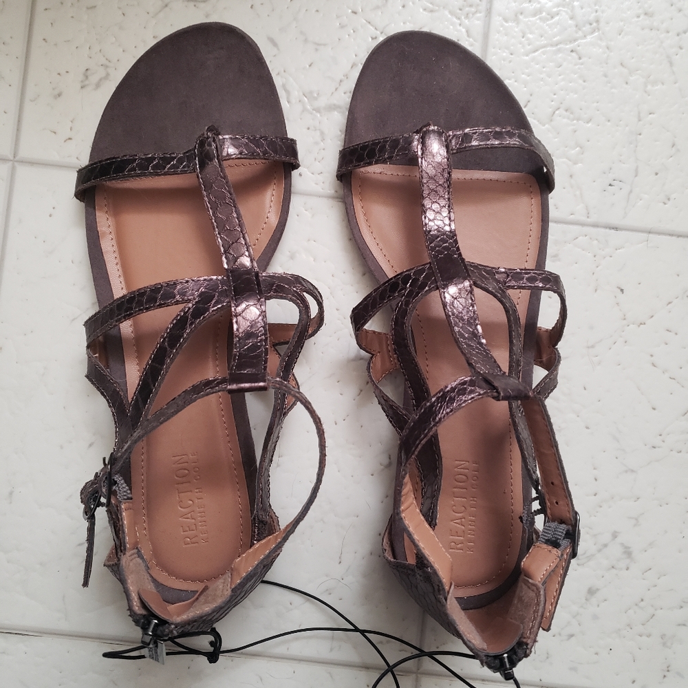 Reaction Kenneth Cole Strappy Flat Sandals
